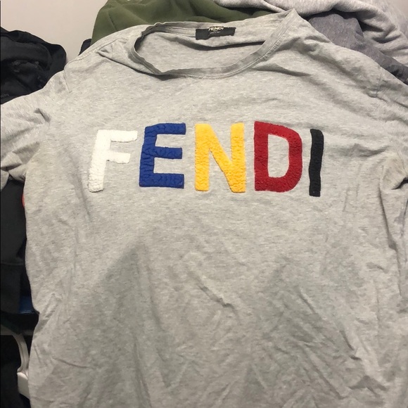 Used fendi shirt Clearance